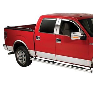 Ford F-150 Rocker Panels - Putco - Premium - Stainless Steel - `04-`08