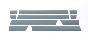 Ford F-150 Rocker Panels - Putco - Black Platinum - Black - `09-`14