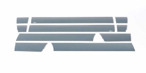 Ford F-150 Rocker Panels - Putco - Black Platinum - Black - `09-`14