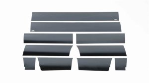 Ford F-150 Rocker Panels - Putco - Black Platinum - Black - `09-`14