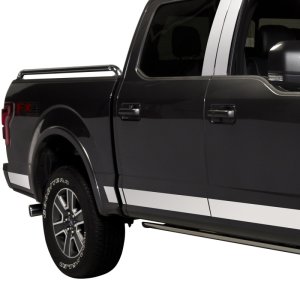 Ford F-150 Steel Rocker Panels - Putco - Premium - Stainless Steel - `09-`14