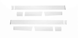 Ford F-150 Steel Rocker Panels - Putco - Premium - Stainless Steel - `15-`20