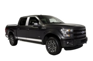 Ford F-150 Rocker Panels - Putco - Premium Stainless Steel - Stainless Steel - `15-`20
