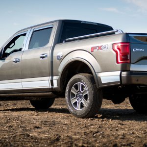 Ford F-150 Steel Rocker Panels - Putco - Premium - Stainless Steel - `15-`20