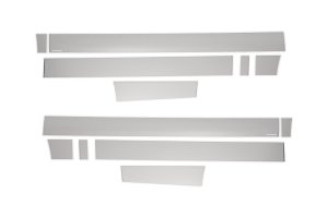 Ford F-150 Steel Rocker Panels - Putco - Premium - Stainless Steel - `15-`20