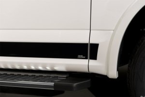 Ford F-150 Rocker Panels - Putco - Black Platinum - Black - `15-`20