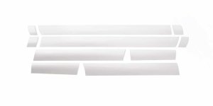Ford F350 Rocker Panels - Putco - Premium Stainless Steel - Stainless Steel - `11-`16