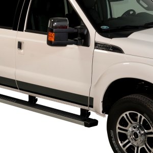 Ford F250 Rocker Panels - Putco - Black Platinum - Black - `11-`16