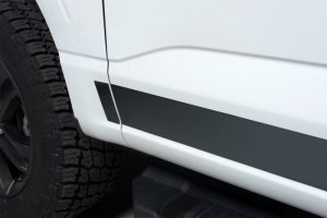 Ford F-150 Rocker Panels - Putco - 4.25in Tall, 12pcs - Black Platinum - `21-`26