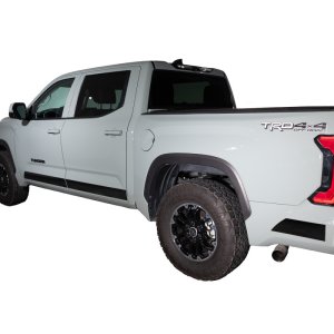 Toyota Tundra CrewMax Rocker Panels - Putco - Black Platinum - Black - `22-`26