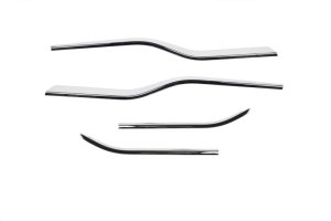 Ford F-150 Window Trim Accents - Putco - ABS Plastic - Chrome - `15-`20