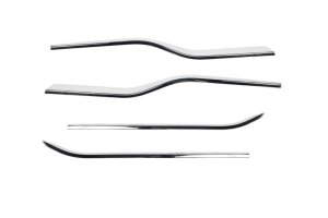 Ford F-150 Window Trim Accents - Putco - ABS Plastic - Chrome - `15-`20