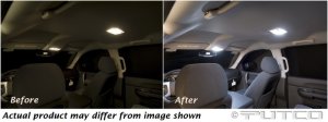 Kia Forte LED Dome Lights - Putco - Premium - Ultra-White - `10-`13