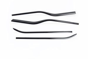 Ford F350 Super Duty Tinted Window Trim Accents - Putco - Tinted - `17-`20