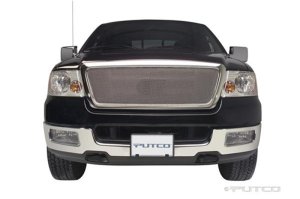 Ford F-150 Grille Insert - Putco - Liquid Mesh - Chrome - `04-`08
