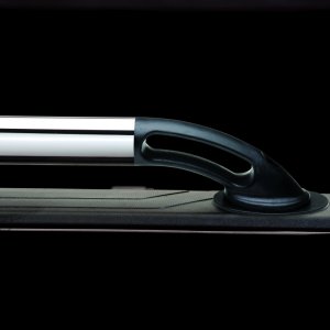 GMC Sierra 1500 Truck Bed Side Rail - Putco - Stainless Steel with Black Nylon Casting - `14-`18