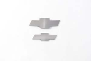 Chevrolet Equinox Emblem Kit - Front + Rear - Putco - Bowtie - Gunmetal Chrome - `10-`14