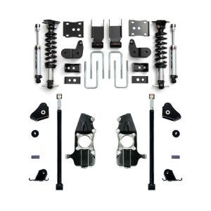 Ford F150 Suspension Lift Kit - Front + Rear - QA1 - Double Adjustable - With Spindles - `21-`26