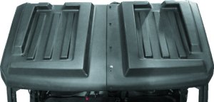 Polaris Ranger Roof - QuadBoss - 2-Piece with Storage - Black - `15-`17