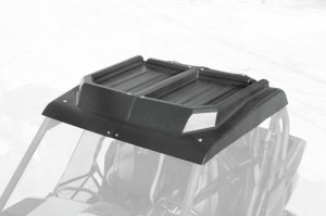 Can-Am Commander 1000 Roof - QuadBoss - 2-Piece with Storage - Black - `11-`22
