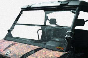 Can-Am Defender HD10 Windshield - QuadBoss - Folding - `16-`22 Can-Am Defender HD10 Windshield - QuadBoss - Folding - `16-`22