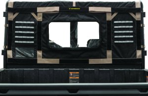 Polaris Ranger Soft Rear Window - QuadBoss - Soft - Black - `15-`19 Polaris Ranger Soft Rear Window - QuadBoss - Soft - Black - `15-`19