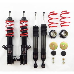 Honda Fit Coilover Suspension Kit - RS-R - Black-i - `09-`13