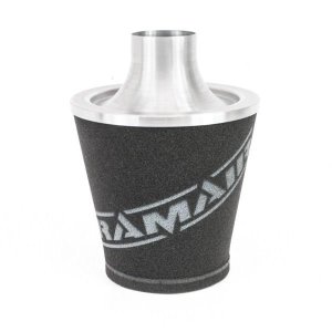 Performance Air Intake - Ramair - Large Foam Cone, 70mm Neck - Silver