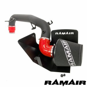 Ford Focus Performance Air Intake - Ramair - Cold Air, Foam Filter - Red - 2.3L EcoBoost - '15-'19