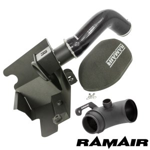 Volkswagen Golf Performance Air Intake - Ramair - With Turbo Elbow + Foam Filter + Heat Shield - Black - 2.0 TSI EA888