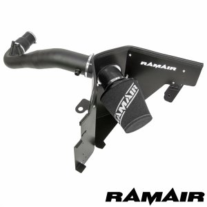 Ford Mustang Performance Air Intake - Ramair - Cold Air, Foam Filter, Black Hose - Black - 2.3L EcoBoost - '15-'22
