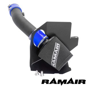 Ford Fiesta Performance Air Intake - Ramair - Foam Filter + Heat Shield - Blue - 1.5 EcoBoost - '18-'20
