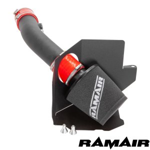 Ford Fiesta Performance Air Intake - Ramair - Foam Induction + Heat Shield - Red - 1.5L EcoBoost - '18-'20