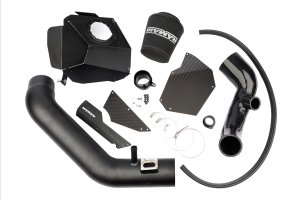BMW 135i Performance Air Intake - Ramair - Cold Air, Foam Filter, Carbon Fiber Lid (90mm Intake) - Black with Carbon Fiber Lid - 3.0L Turbo (N55) - '11-'13