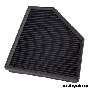 BMW Z4 Replacement Air Filter - Ramair - Pleated Nanofiber Panel - 3.0L