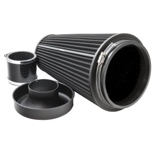 Cone Air Filter - Ramair - Pleated Nanofiber, XLarge, 90mm ID, Velocity Stack + Coupling