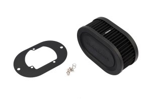 Carburettor Air Filter Baseplate - Ramair - 65mm Height - Black