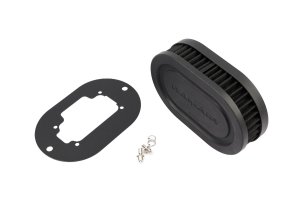 Carburetor Air Filter Baseplate - Ramair - Black