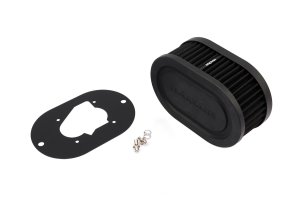 Carburettor Air Filter Baseplate - Ramair - Black