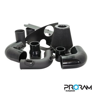 Volkswagen Jetta Performance Air Intake - Ramair - Oversized 90mm + Twin-Tangential Velocity Stack + K03/K04 Compatible - Black - 2.0 TFSI (AXX/BPY/BWA)