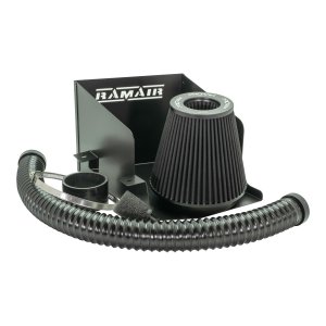 Honda Civic Type R Performance Air Intake - Ramair - PRORAM Pleated Filter + Heat Shield - Black - 2.0L - '01-'05