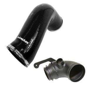 Volkswagen Golf R Performance Air Intake - Ramair - Silicone Intake Hose + Oversize Turbo Inlet Elbow - Black - 2.0 TSI EA888