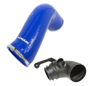 Volkswagen Golf GTI Performance Air Intake - Ramair - Silicone Intake Hose + Oversize Turbo Inlet Elbow (MQB EA888) - Blue - 2.0 TSI EA888
