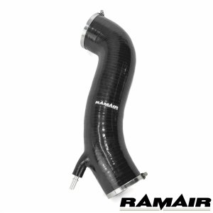 Ford Fiesta ST Performance Air Intake - Ramair - Silicone Intake Hose (RIP-180), 70mm ID - Black - EcoBoost