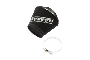 Audi A6 Panel Air Filter - Ramair - Twin-Core Foam, MAF Safe, Stainless Steel Cage - '06-'11