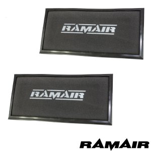 Volkswagen Touareg Performance Panel Air Filter - Ramair - Twin-Layer Foam Panel, MAF-Safe - 4.2 V8 - '02-'18
