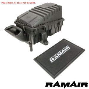 Audi TT Air Filter - Ramair - Twin-Core Foam Panel, MAF Safe, Stainless Steel Cage - 2.0L Turbo - '08-'14