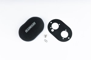 Carburetor Air Filter & Baseplate - Ramair - Black