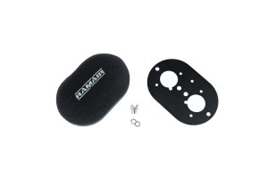 Carburetor Air Filter Kit - Ramair - Black