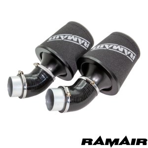 BMW 1 Series Performance Air Intake - Ramair - Twin Cone Foam Filters - N54 3.0L Twin Turbo